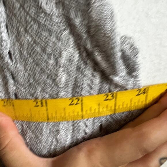 Vintage‎ Vanity Crochet Aztec Tribal Cardigan Asymmetrical Boho Retro Sweater - Picture 7 of 7